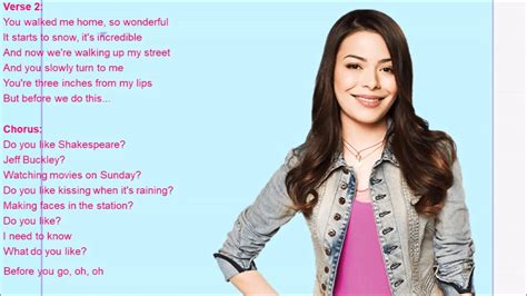 icarly lyrics